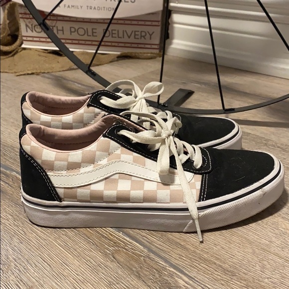 Pink Check Vans - Picture 1 of 10